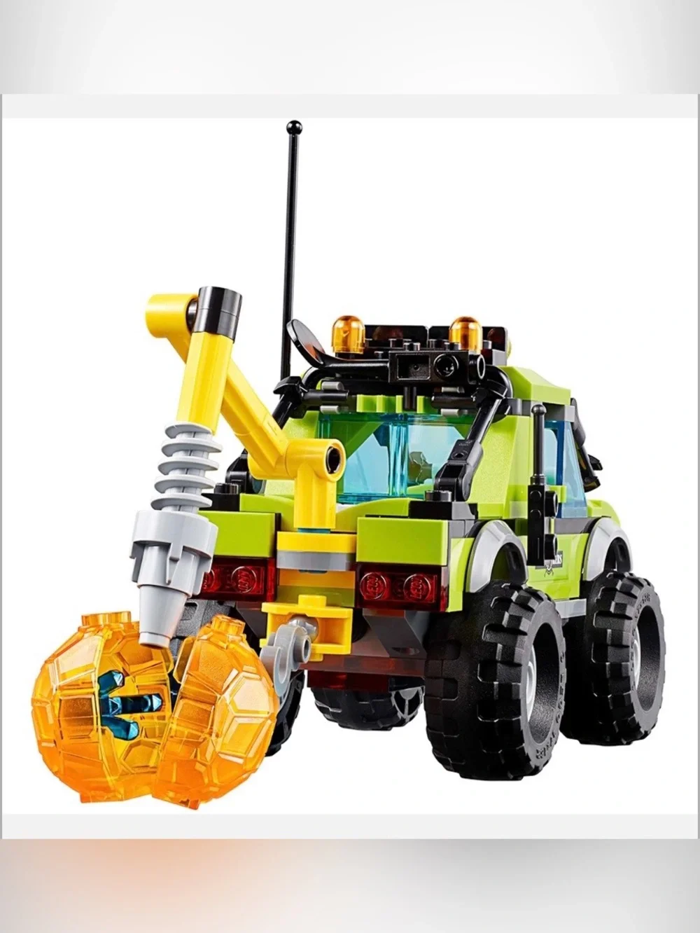 New Lego City #60121 Volcano Exploration Truck